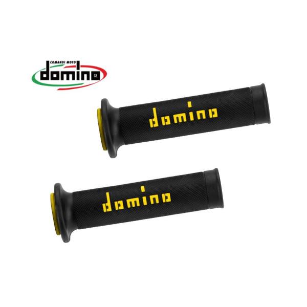 domino (ドミノ) グリップ レースタイプ ブラックXイエロー A01041C4740