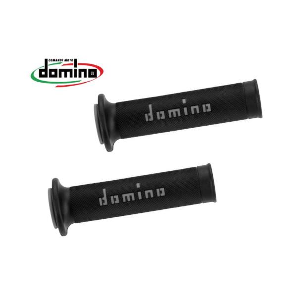 domino (ドミノ) グリップ レースタイプ ブラックXグレー A01041C5240
