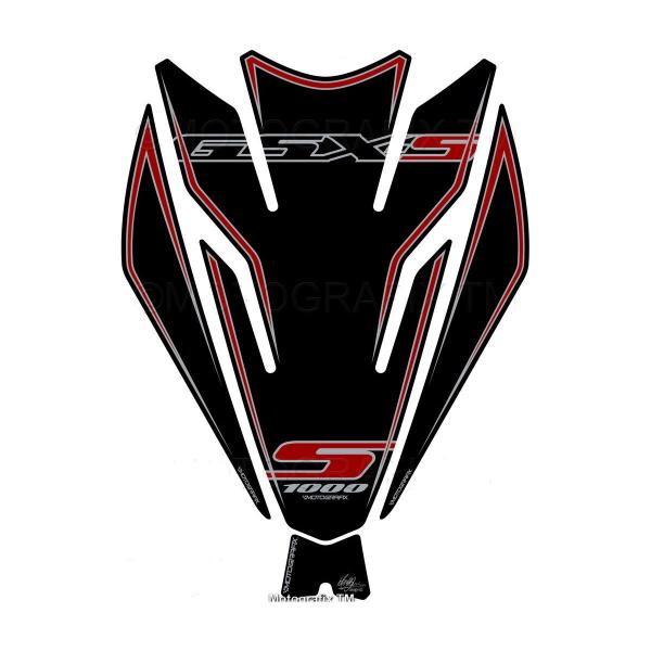モトグラフィックス タンクパッド ブラック GSX-S1000 MT-TS029K