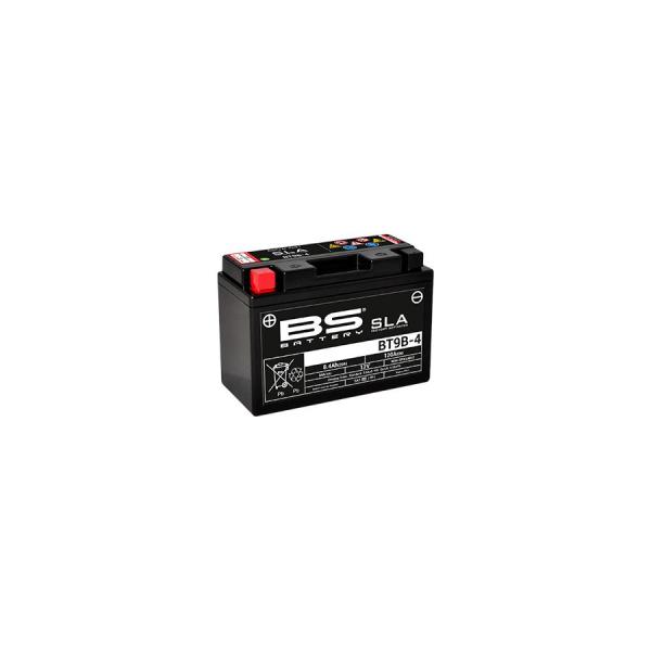 BSバッテリー (ビーエスバッテリー) バッテリー BT9B-4/液入充電済み BT9B-4
