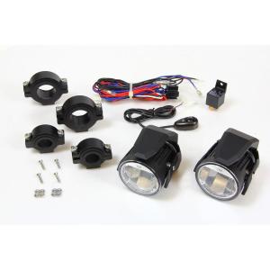 シリウス LED FOG LAMP SET ブラック ユニバーサル SINS-2423KB｜plot-store2