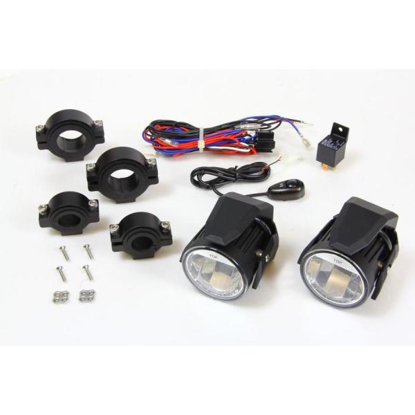 シリウス LED FOG LAMP SET ブラック ユニバーサル SINS-2423KB