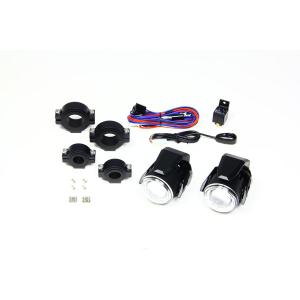 シリウス LED DRIVINGLAMP SET ブラック ユニバーサル SINS-3746KB｜plot-store2