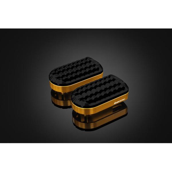 バイカーズ フットレスト ライトゴールド/ブラック CT125 20-24 Rebel250 17-...