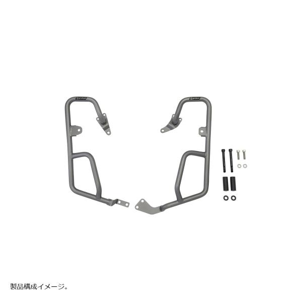 [特価品]プロフェスト プロテクション・エンジンガード ガンメタ MT-07 14-17,XSR70...