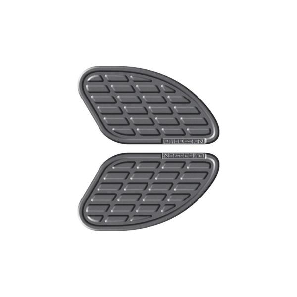 ワンデザイン ニーパッド ラウンド ソフト グレー 170x93mm 汎用 ユニバーサル BUMPS...