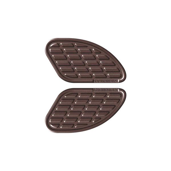 ワンデザイン ニーパッド ラウンド ソフト ブラウン 170x93mm 汎用 ユニバーサル BUMP...