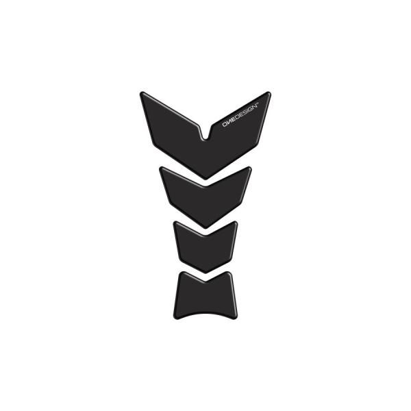 ワンデザイン タンクパッド ソフト マットブラック 213x123mm CGAN126P