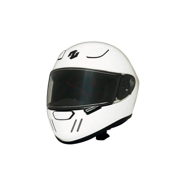 ZEALOT (ジーロット) ブレードランナー フルフェイスヘルメット ソリッド ホワイト Sサイズ...