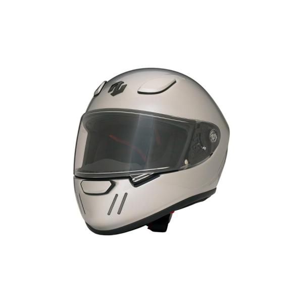 ZEALOT (ジーロット) ブレードランナー フルフェイスヘルメット ソリッド シルバー XLサイ...