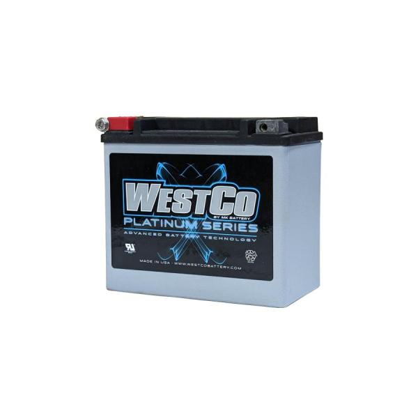 ウエストコ バッテリー Platinum 12V/19Ah HARLEY-DAVIDSON WCP1...