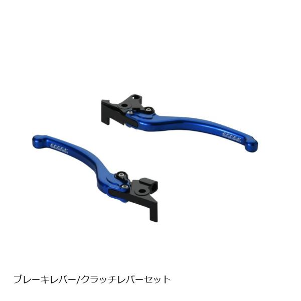 EFFEX (エフェックス) スムースフィットレバー ブルー XJR1300 EAL008B