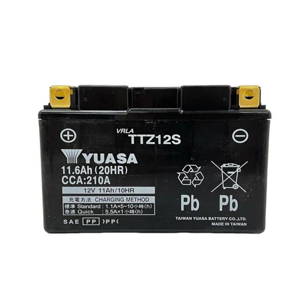 タイワンユアサ Plot (プロト) バッテリー 12V 制御弁式 互換：YTZ12S/FTZ12S...