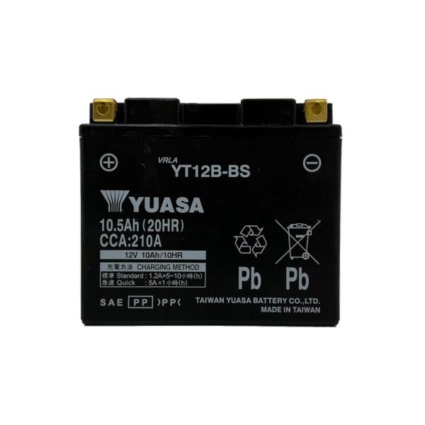 タイワンユアサ Plot (プロト) バッテリー 12V 制御弁式 互換：DT12B-BS/GT12...