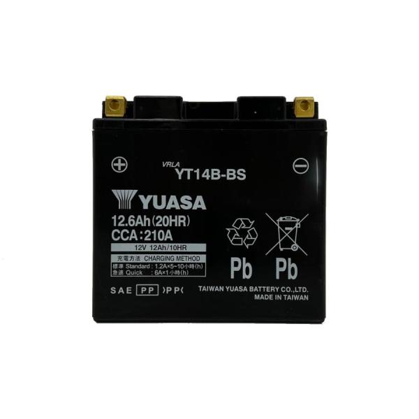 タイワンユアサ Plot (プロト) バッテリー 12V 制御弁式 互換：GTX14-BS/FTX1...