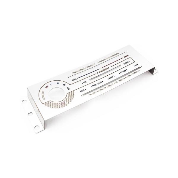 ジャスパフォーマンス エアコンパネル ホワイトバックライト ステンレスヘアライン NA6C/NA8C...