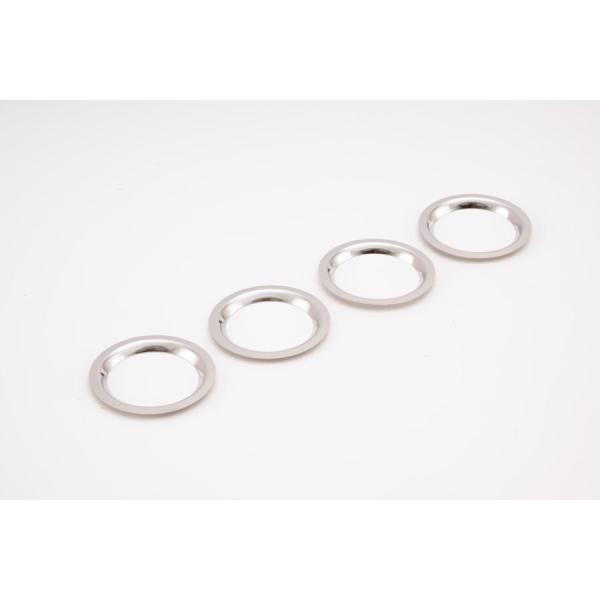 ジャスパフォーマンス エアコンリング 3Dタイプ ステンレスミラーポリッシュ NA6CE/NA8C/...