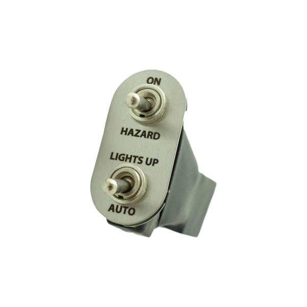 ジャスパフォーマンス ハザード＆リトラスイッチ ステンレスヘアライン NA6C/NA8C 2181