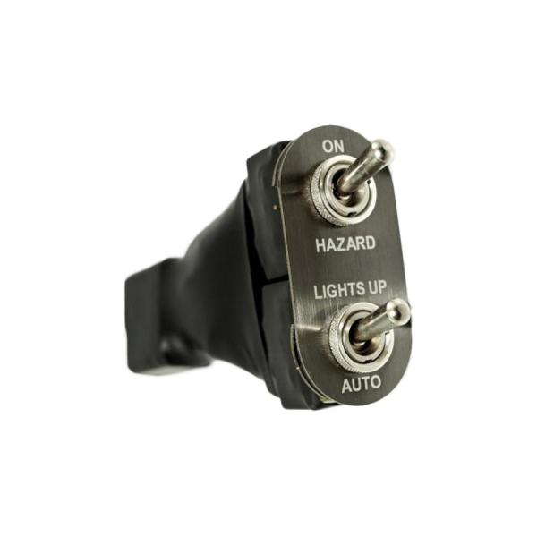 ジャスパフォーマンス ハザード＆リトラスイッチ ブラックステンレスヘアライン NA6C/NA8C 2...