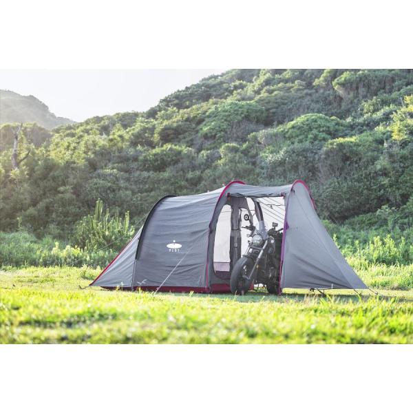 プロト モトテント グレー 長さ440CM X 幅250CM X 高さ185CM PLG0001