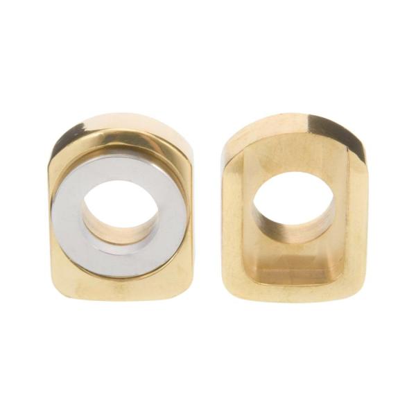 Motone(モートーン) チェーンアジャスターブロック ブラス T100/T120 (16-25)...