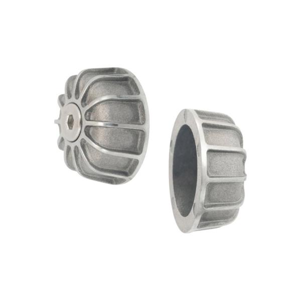 Motone(モートーン) バーエンド GEMINI ブラスト/ポリッシュ T100/T120 (1...