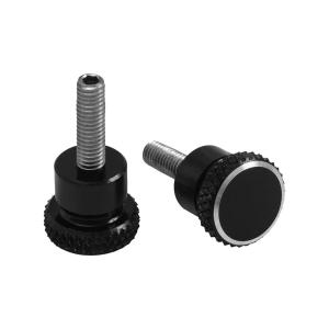 Motone(モートーン) サイドカバーボルト アルミ ブラック 空冷 T100 (02-15) スラクストン Thruxton (05-15) OTS006B｜plot-store2