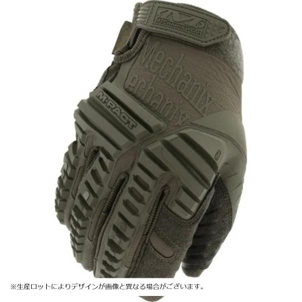 メカニクスウェア 耐衝撃ワークグローブ エムパクト ODグリーン Mサイズ MPT-60-009