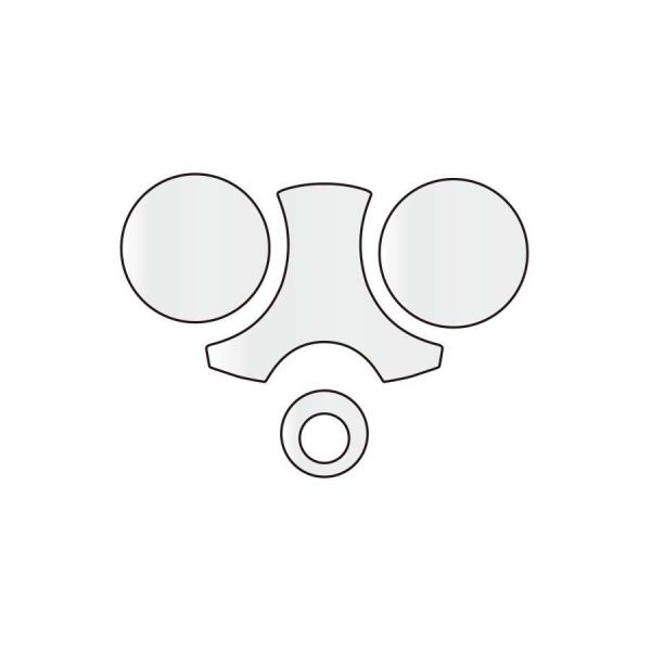 プロテクス メーター保護フィルム 施工ジェルなし K-BL Z900RS Z650RS K-BL