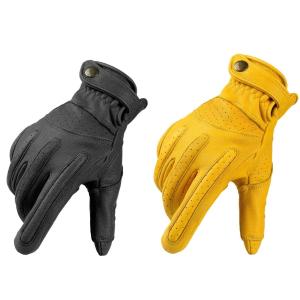 GMG グローブ アイボリー レザー GMG DEER SKIN GLOVE ショートリスト GMG-07 IVORY M/アイボリー