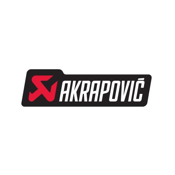 AKRAPOVIC (アクラポビッチ) OUTDOOR LOGO ステッカー 小 外張り タイプ 4...