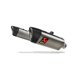 アクラポヴィッチ正規品❗️新品⭐️スリップオンマフラーハイパーモタード 13-18 Akrapovic (アクラポヴィッチ) スリップオンマフラー・レース用