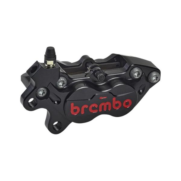 brembo (ブレンボ) P4-40RR Axial CNCキャリパー 40mmピッチ ブラック ...