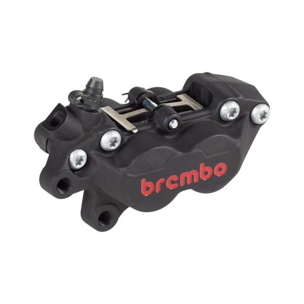 brembo (ブレンボ) P4-40C Axial 4Pキャリパー 左用40mm ブラック 赤ロゴ...