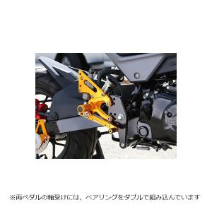 babyface（ベビーフェイス） バックステップキット ブラック SV650 ABS