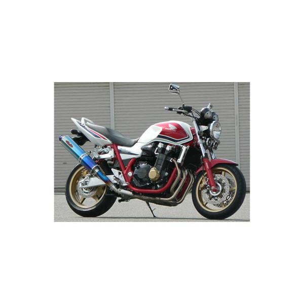 BEET(ビート)  NEWナサートR スリップオンマフラー TI/BL CB1300SF/SB 0...