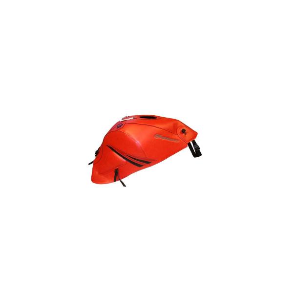 BAGSTER (バグスター) タンクカバー PVC(合皮) 2008- タイル(レッド)xダークレ...