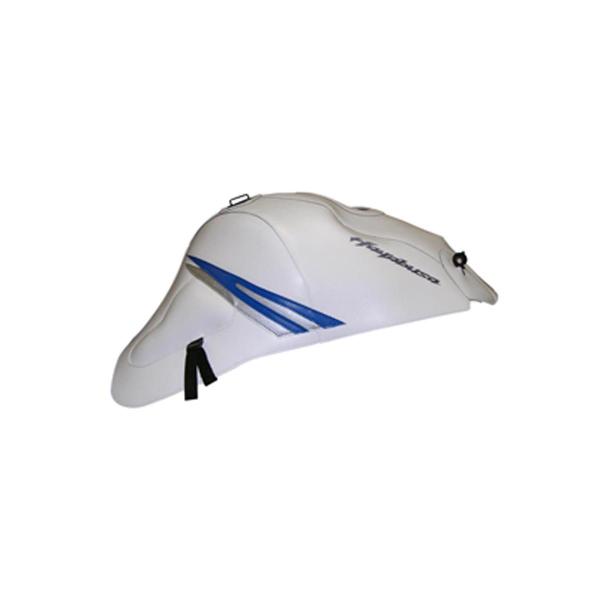 BAGSTER (バグスター) タンクカバー PVC(合皮) 2009 ホワイトxブルー GSX13...