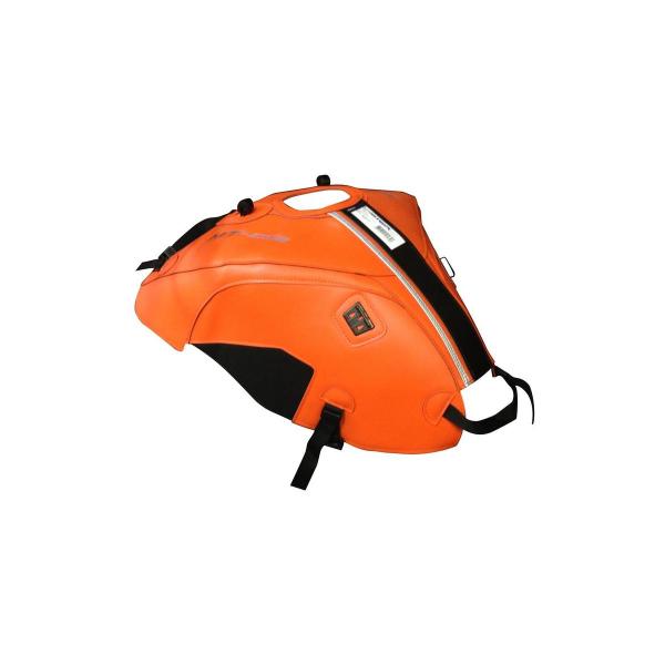 BAGSTER (バグスター) タンクカバー PVC(合皮) オレンジxカーボン MT-09 166...