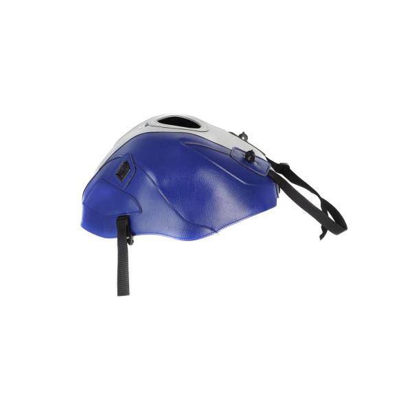 BAGSTER (バグスター) タンクカバー PVC(合皮) ブルーxシルバー YZF-R25/R3...