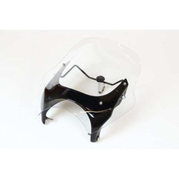 シックデザイン GUYRA シールド スクリーン #L XJR400 S R クリア