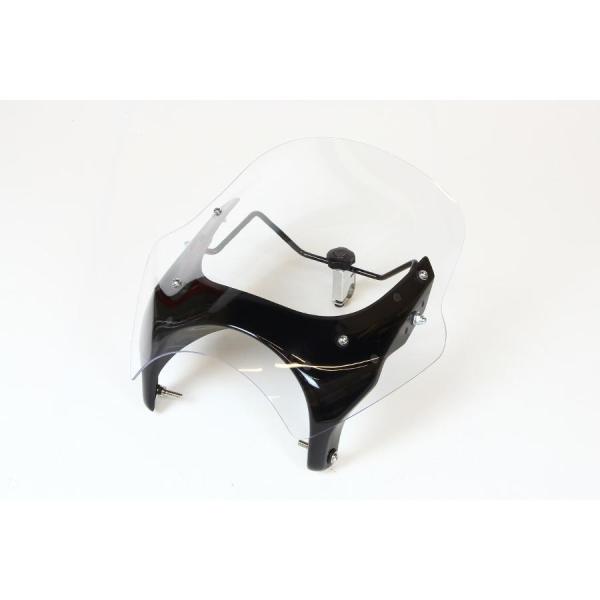 シックデザイン GUYRA シールド スクリーン #M XJR400 S R クリア