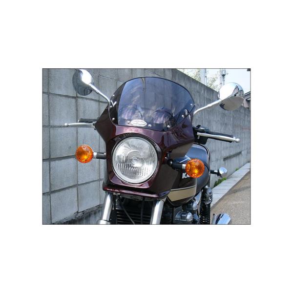 シックデザイン マスカロード ゼファー750 ZEPHYR750 Mチェスナットブラウン スモーク