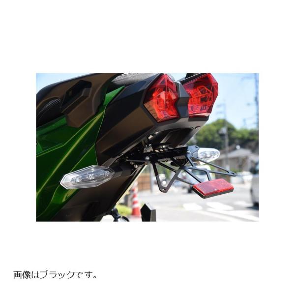 WOODSTOCK(ウッドストック) ライセンスプレートホルダー シルバー Ninja H2SX S...