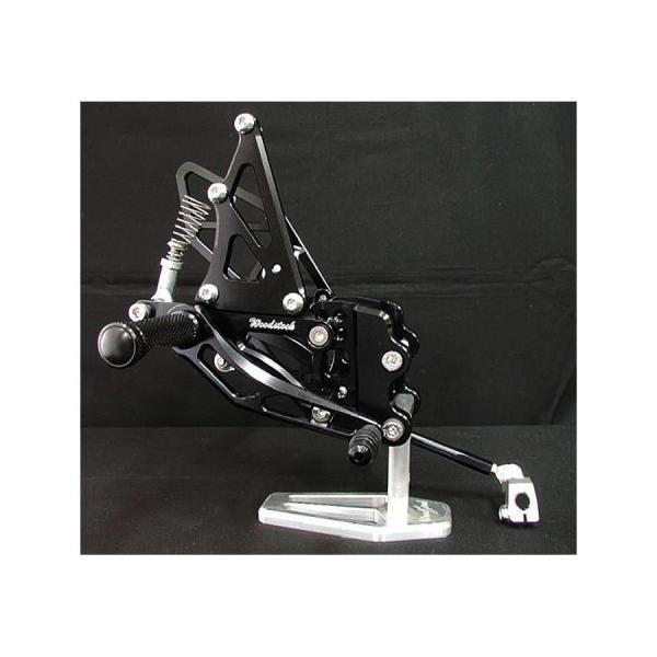 WOODSTOCK(ウッドストック) ステップキット 4POS ブラック ZX-10R WBS-K1...