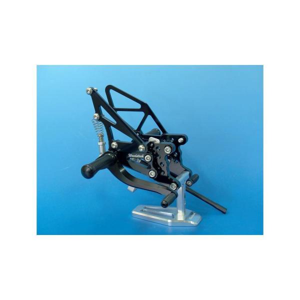 WOODSTOCK(ウッドストック) ステップキット 5POS ブラック ZX-10R WBS-K2...