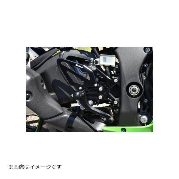 WOODSTOCK(ウッドストック) バックステップキット オールブラック ZX-10R ZX-10...