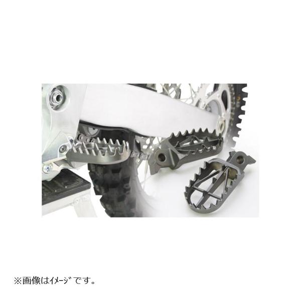 DRC (ディーアールシー) クロモリ ワイドフットペグ High WR250R/X・YZ125/2...