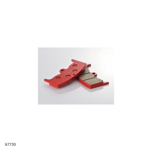 Daytona (デイトナ) 赤パッド (F/R) CBX400F MVX 67730