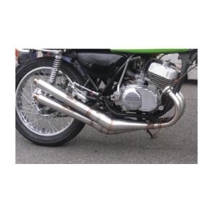 KH250用 集合管 メッキタイプ【 original ゼス管ショート 】 新品即決
